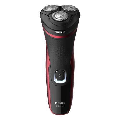 Afeitadora Philips S1333/41 - Batería 45min, AutoAfilable, Cabezales flexibles 4D