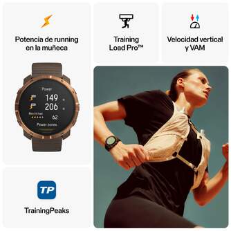 SMARTWATCH POLAR GRIT X2 BRN S/L