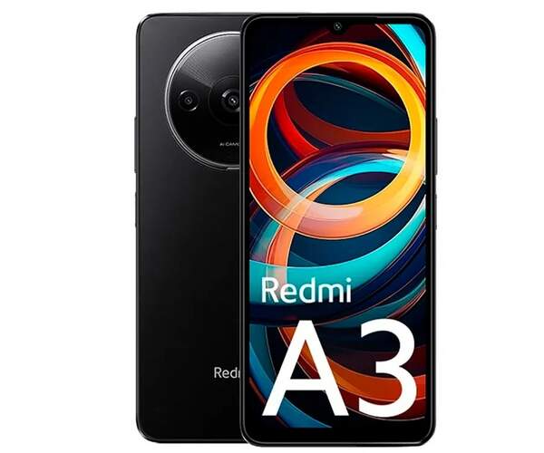 Xiaomi Redmi A3 - 3/64 GB, 6,08", Negro