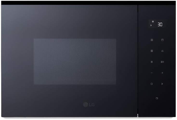 Microondas LG MGBZ2593F - 25 L, 900 W, Grill, Inox, Negro