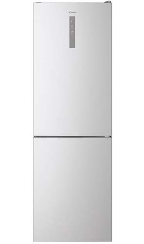 Frigorífico Combi Candy CCE7T618ES - 341 L, 185x60x66, Clase E, Wifi, No Frost, Inox