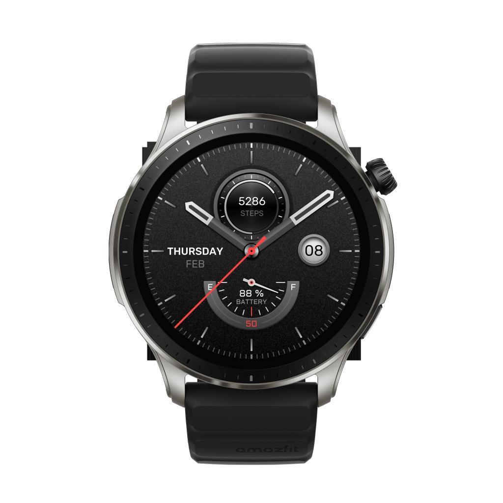 Amazfit GTR 4 Negro - 1.43"GPS, 150 Deportes