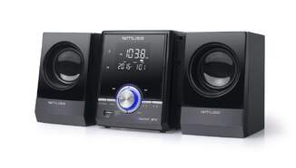 Lector de CD Muse M-38 - Bluetooth, Radio FM, Recarga USB, mando a distancia