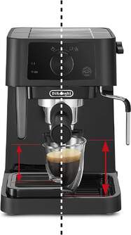 CAFET. DELONGHI EC235BK EXPRESSO BRAZO NEGRA