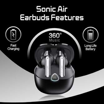 AURICULARES HIFUTURE SONICAIR BLACK