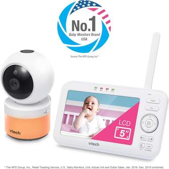 VIGILA BEBES VTECH VM5463 5%%%quot; CAMARA MOTOR
