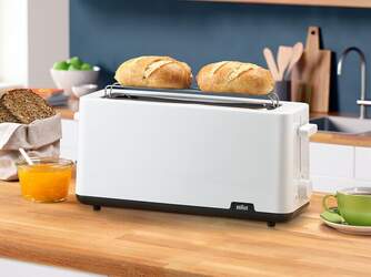 TOST. BRAUN HT1110WH 1R LARGA BLANCO 1030W