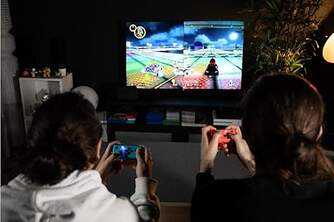 MANDOS KONIX NINTENDO SWITCH AZUL/ROJO