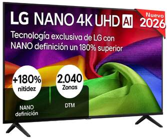 TV LG 50%%%quot; 50NU8E0B3LA UHD NANO A7 WEBOS26 HDR10PRO