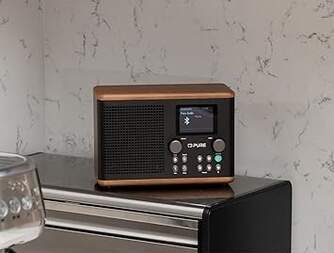 RADIO PURE CLASSIC H4 CAFE / NEGRO