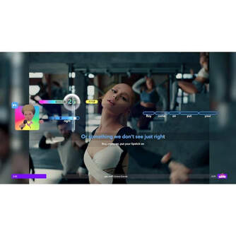 JGO. SWITCH LETS SING 2025   2 MICROFONOS