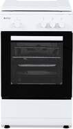 Cocina gas Butano Artica AKF50553W - 3 Fuegos, 50x56cm, Termopar Seguridad, Doble Vidrio, Blanca