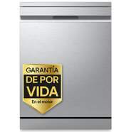 Lavavajillas LG DF375HWS - Tercera Bandeja, 6 Programas, 60 cm, Clase A, QuadWash, Inox