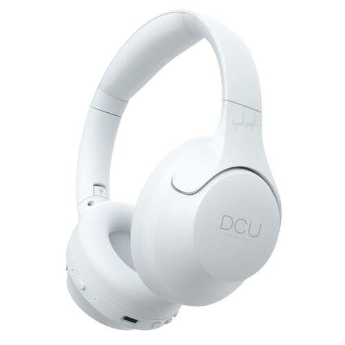 Auriculares DCU Diadema True Immersive - Cancelaci&oacute;n de ruido, Blanco