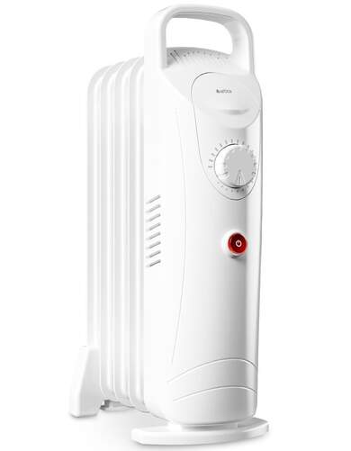 Radiador Aceite Compacto Artica ARAM500 - 500 W, Termostato, Luz indicadora