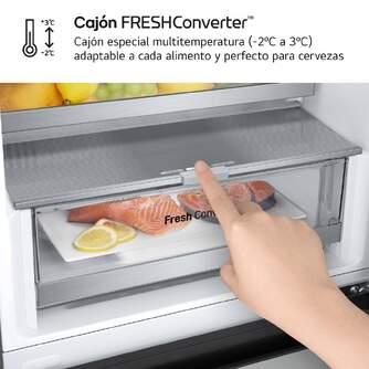 FRICOM. LG GBV5240CPY 203x60 METALFRESH INOX