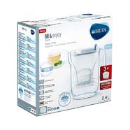 Jarra Agua Brita Style Blanca - Incluye 3 Filtros Maxtra + 1025892