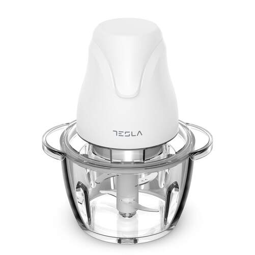 Picadora Tesla FC302W - 4000 W, 1 L, Cristal