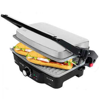 GRILL CECOTEC 03024 INOX 1500W APERTURA 180%%%#186; AG