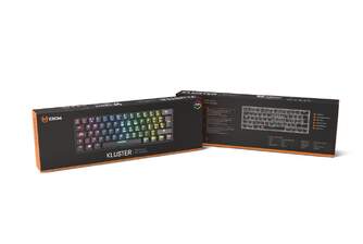 TECLADO KROM MINI GAMING KLUSTER RGB WIRELESS