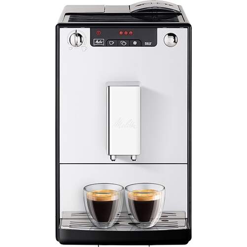 Cafetera SuperAutom&aacute;tica Melitta Caffeo Solo E950-203 - 1400W, 5 Ajustes molido, 3 Intensidades