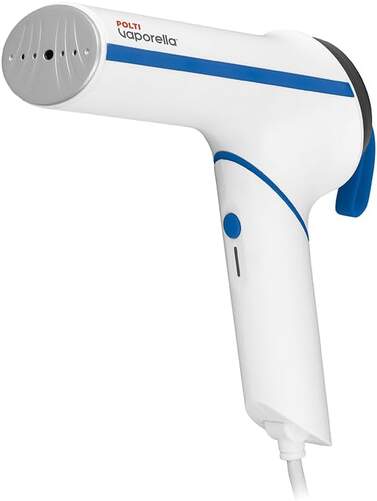Plancha Vertical Polti GSM50B  - 800 W, 16 gr/min, Plegable, Bolsa, Blanco