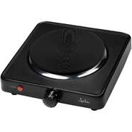 Hornillo Jata JECE1251 - 1 fuego de 1000W y 15 cm, 5 niveles de potencia, base antideslizante