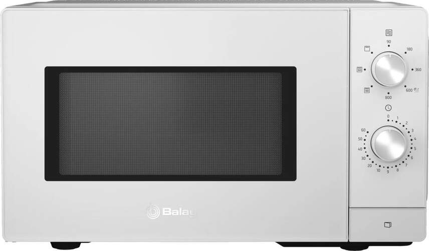 Microondas Balay 3WG3112B0 - 800W+Grill, 20 Litros, 5 Potencias, Blanco
