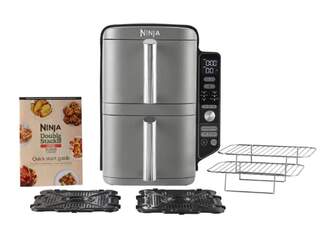 FREIDORA AIRE NINJA SL400EU 9,5L DOBLE VERT 6EN1