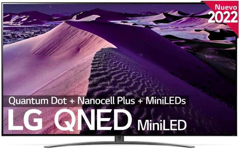 TV 65" QNED MiniLED LG 65QNED866QA - 4K 120Hz, SmartTV, A7 Gen5 IA, Dolby Vision/Atmos 40W, HDMI 2.1