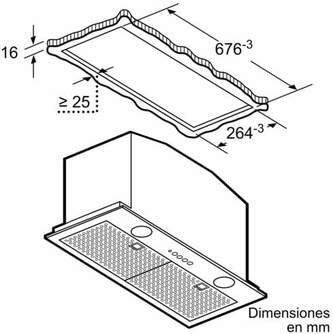 GRUP.FI. BALAY 3BF277EX 70CM 730m3h