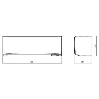 ACON.SPLIT FUJITSU ASY35KJ A    2924F WIFI BLANCO