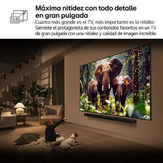TV LG 65%%%quot; 65QNED87A6B UHD QNED EVO MINILED ALFA8