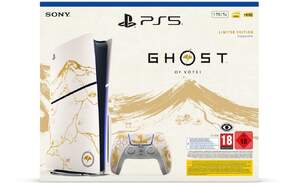 Sony PlayStation 5 Chasis D + Ghost of Yotei Edición Limitada - 1 TB, SSD, Blu-Ray/DVD