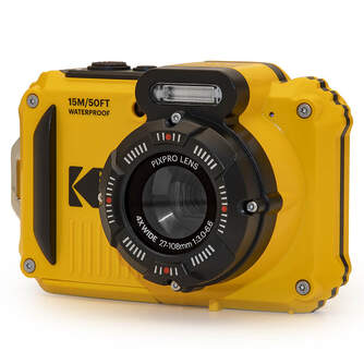 CAMARA KODAK WPZ2WH ACUATICA AMARILLO ZOOM OPTI X4