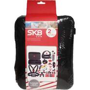 Accesorios 20 en 1 SK8 Cam - Funda, arn&eacute;s, soporte casco y manillar, tr&iacute;pode, adaptadores y m&aacute;s