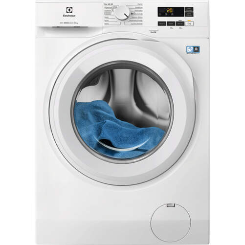 Lavadora Electrolux EFI6194O1B - 9 kg, 1400 rpm, Display, 76 dB, Blanco