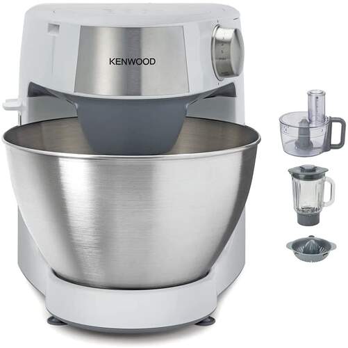 Robot Cocina Kenwood Prospero Plus KHC29.J0WH - 1000W, Bol Metal 4.3L, Accesorios