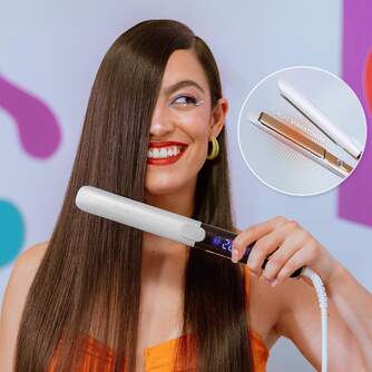 PLANCHA PELO CECOTEC TWERK VIBRA QUERATINA 0664