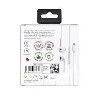 AURICULARES DCU STEREO CON CONECTOR LIGHTNING