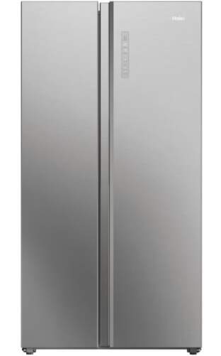 Frigorífico Americano Haier HSW79F18ANMM - 611 Litros, No Frost, LED, Clase A, 178x91 cm, Inox