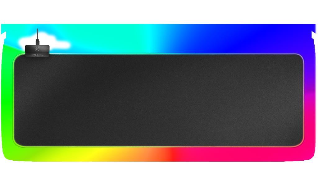 Alfombrilla Escritorio Mars Gaming MMPRGB2 - 80x30cm, 12 Modos Iluminación RGB