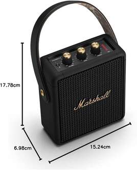 ALTAVOZ MARSHALL STOCKWELL II BLACK %%%amp; BRASS