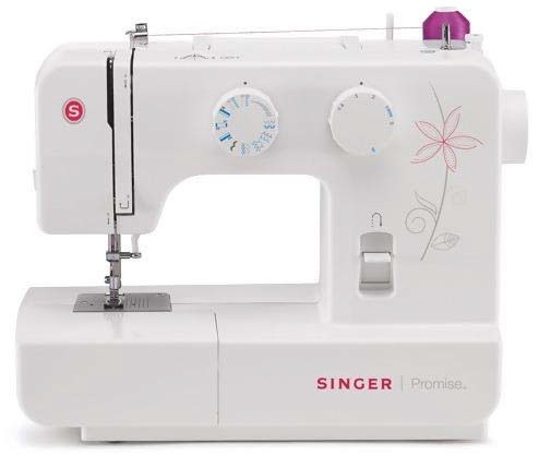 Máquina de coser Singer Promise 1412 - 12 Puntadas, Ojal 4 tiempos, Ziz-Zag Regulable