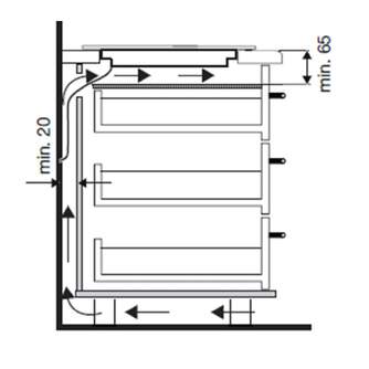 ENCIM. BEKO HIIS63206M 3F IND 28CM