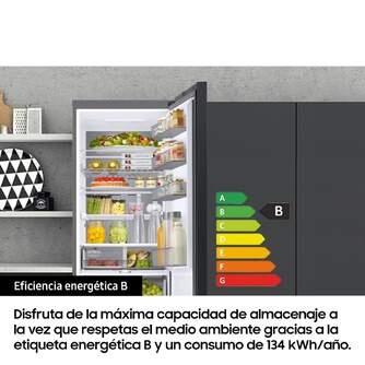 FRICOM. SAMSUNG RB38A7B6BS9 203x60 INOX METALCOOLI