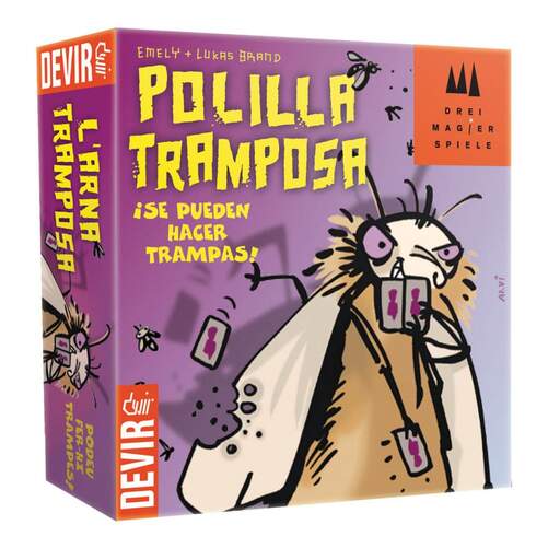 Juego de mesa La Polilla Tramposa - Pegi 7