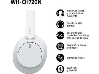 AURICULARES SONY WHCH720NP BT NOISE CANCELLING ROS