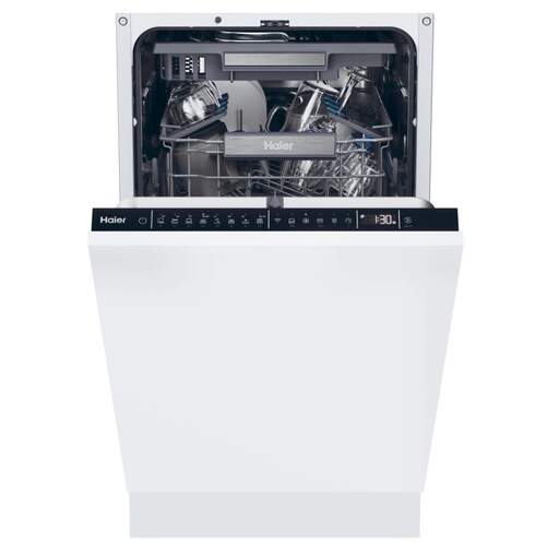 Lavavajillas Integrable Haier XI1C3TB2FB - 8 programas, 11 servicios, compacto 45 cm, 43 dBA