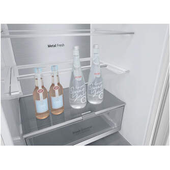 FRICOM. LG GBB72SWVCN1 203x60 NF BLAN METALFRESH